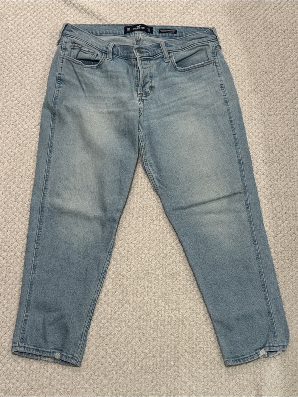 Hollister Light Wash Boyfriend Jeans
